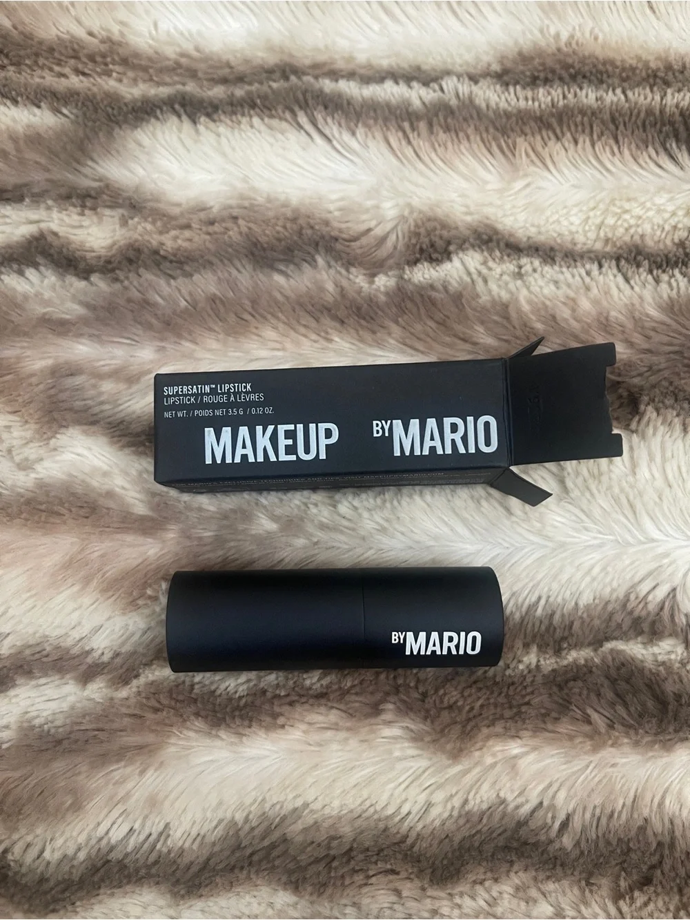 Makeup BY MARIO Super Satin Lipstick in Midtown Light Neutral Pink